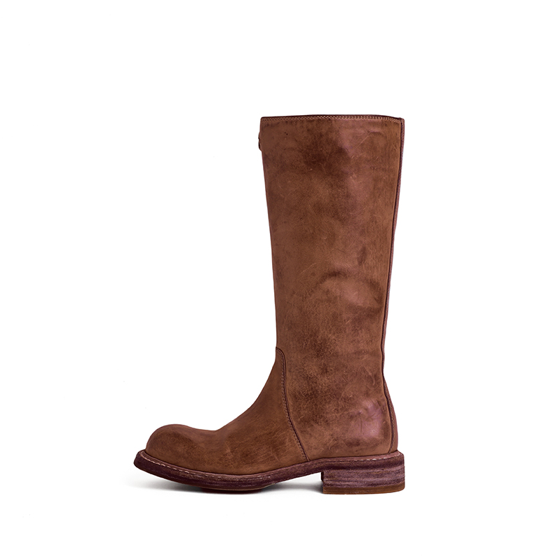 SMFK Высокие сапоги до колена 3,5 см женские Wilderness Brown, цвет Wilderness Brown