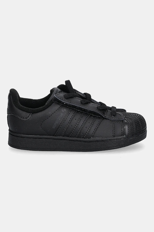 Детские кроссовки SUPERSTAR II Adidas Originals, черный — фото 2