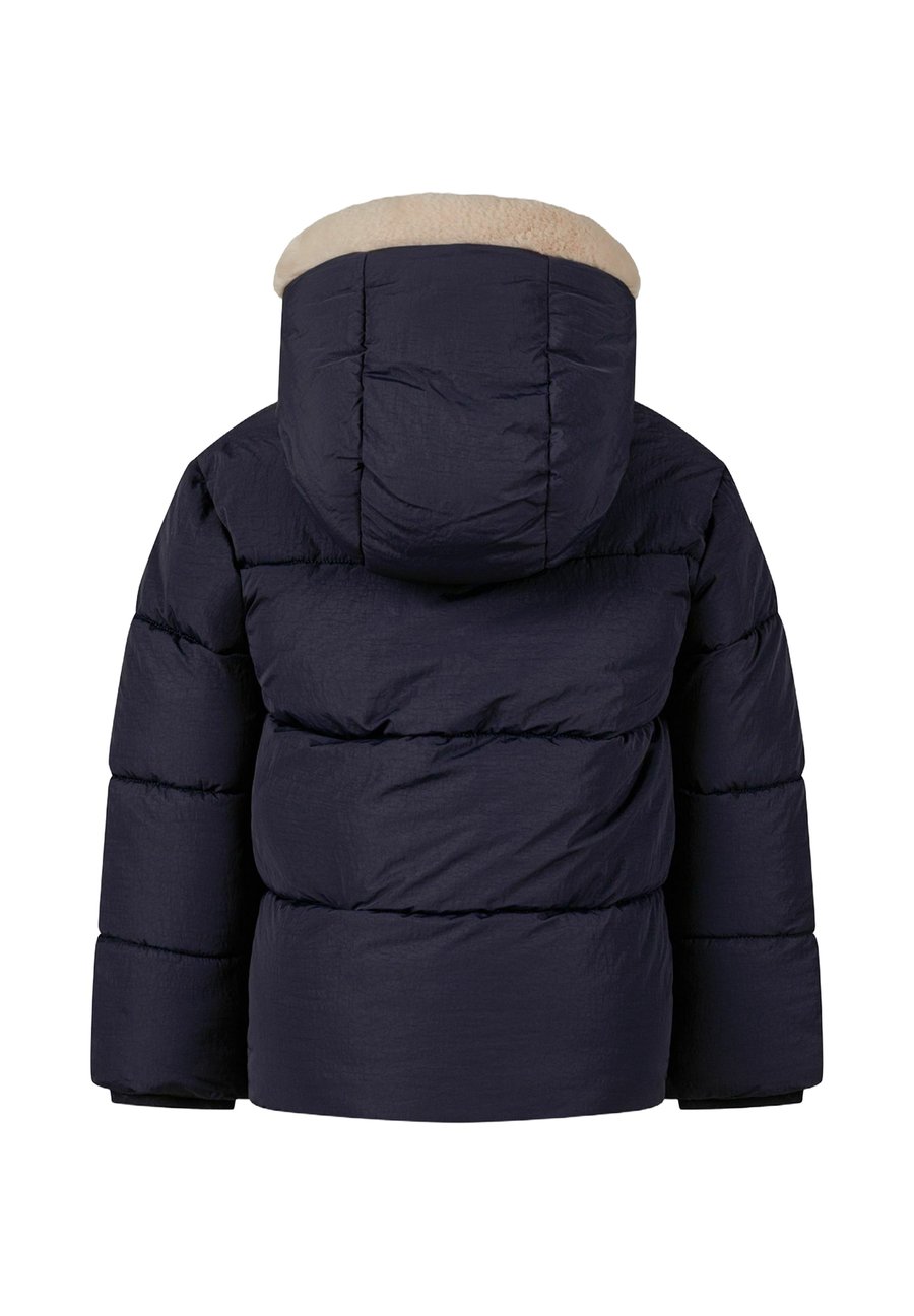 Зимняя куртка MINOTI PADDED HOODED FLUFFY LINED, Dark Blue — фото 3
