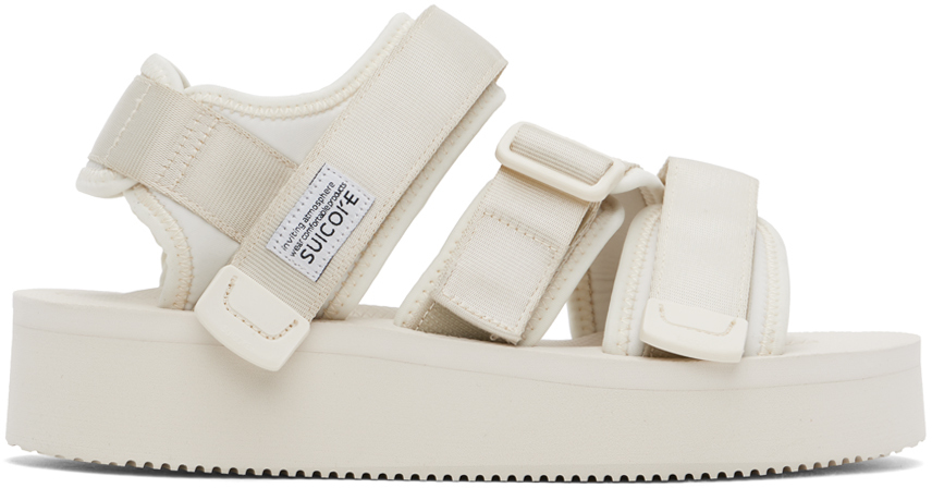 

Сандалии KISEE-PO цвета «Off-White» SUICOKE, Chalk