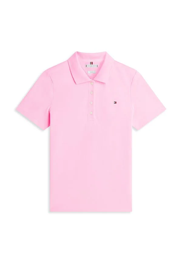 Поло-Рубашка из пике приталенного кроя 1985 года. Tommy Hilfiger, Rose Petal — фото 4