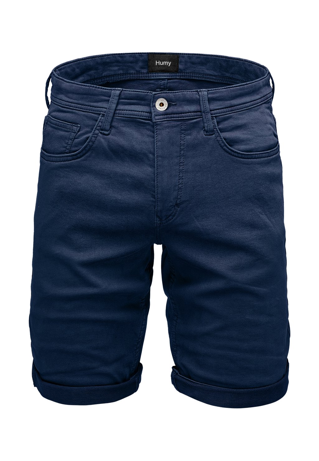 

Джинсовые шорты STRETCH MIT UMSCHLAG UND -POCKET-DESIGN Humy, темно-синий