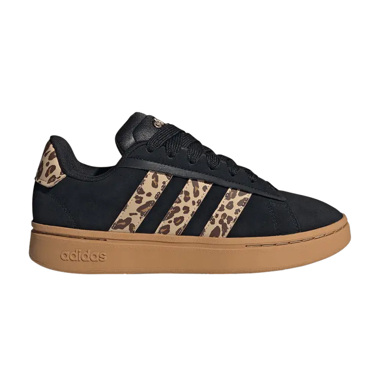 

Кроссовки adidas Wmns Grand Court Alpha 00s Leopard, черный