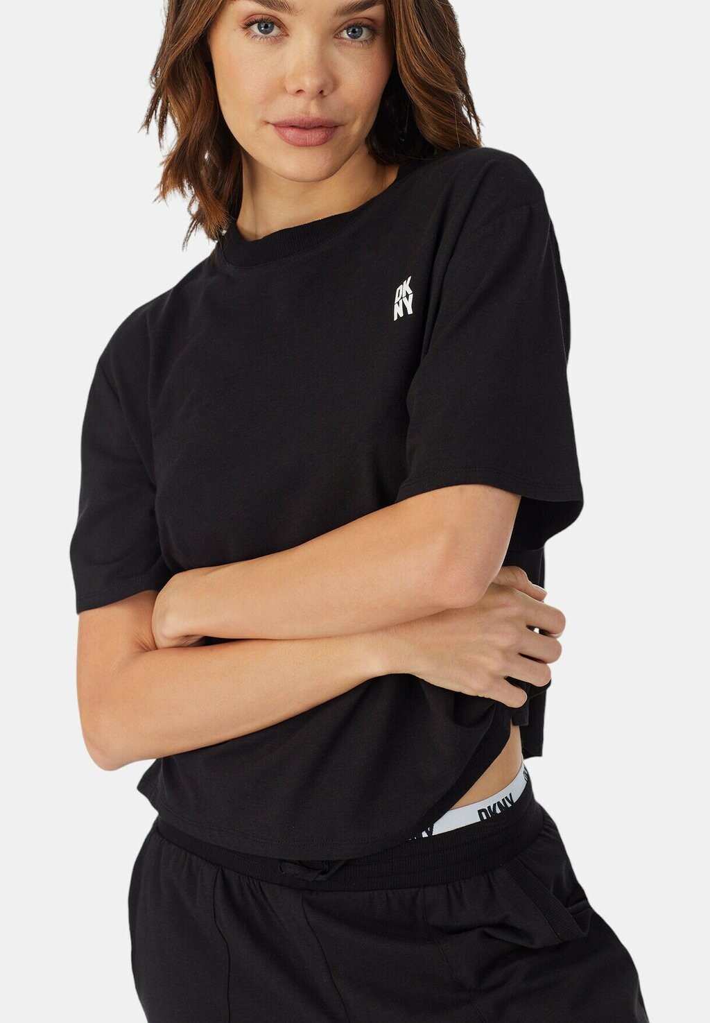 

Верх пижамы MUST HAVE BASIC DKNY, черный