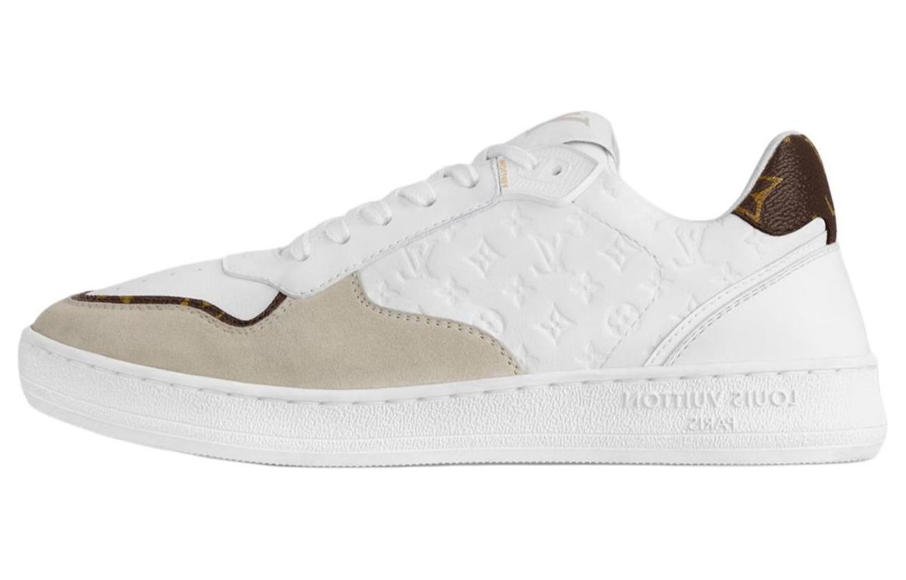 LOUIS VUITTON Кроссовки для скейтбординга Stadium Low Top, женские, белые