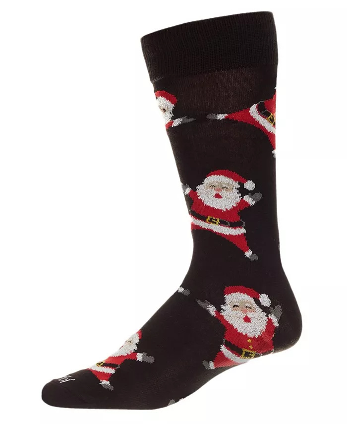 

Мужские носки All Over Santa Crew Memoi, черный