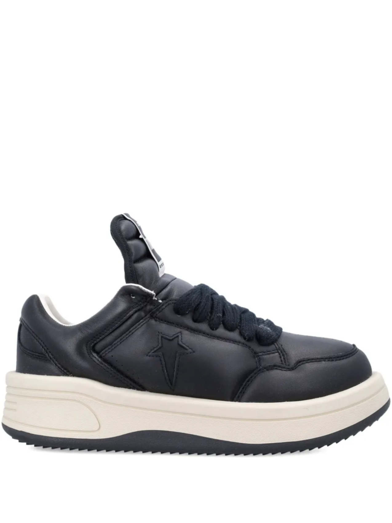 

Кожаные кроссовки Rick Owens DRKSHDW, черный