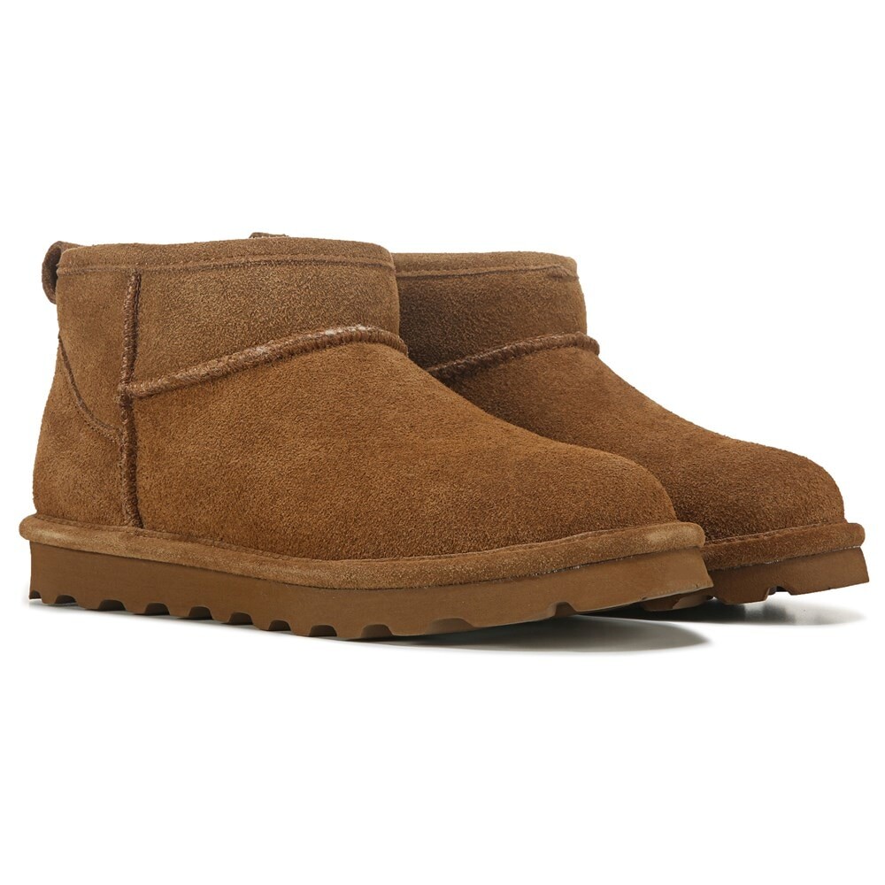 Женские короткие водонепроницаемые зимние ботинки Bearpaw, цвет hickory