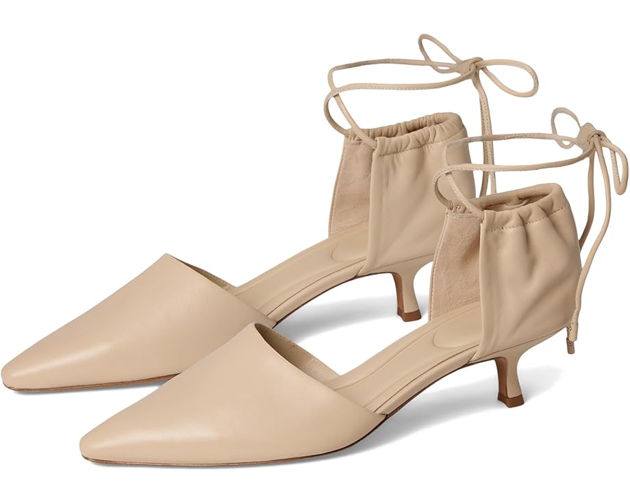 Туфли Vince Sarai Pump Pump Shoes, цвет Birch Sand Beige Leather
