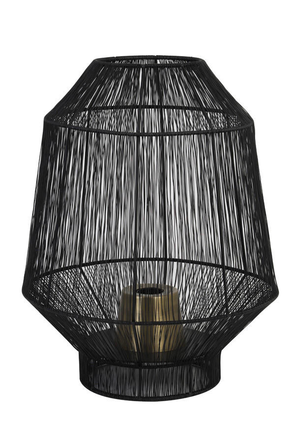 

Настольная лампа Light & Living, 37x46 см, черный