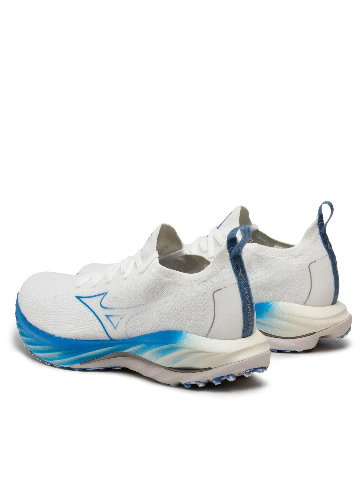Кроссовки Mizuno Wave Neo Wind J1GC227801 мужские, белые, синие, DWA1361 Mizuno, белый — фото 3