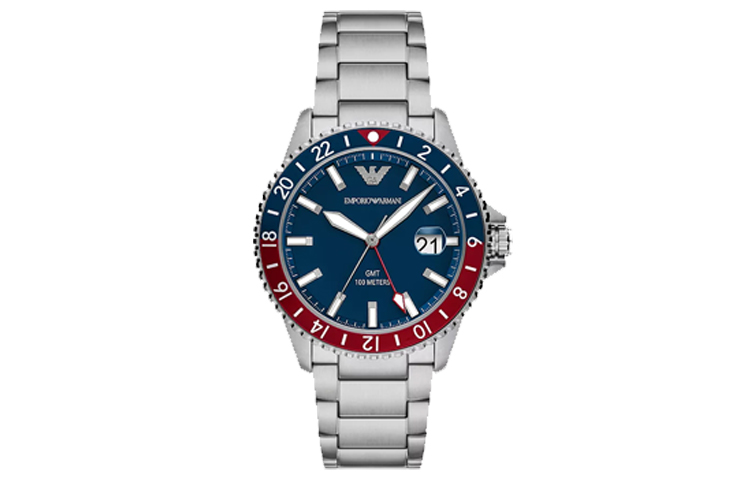 

Мировые исследования 42 мм EMPORIO ARMANI, синий dial