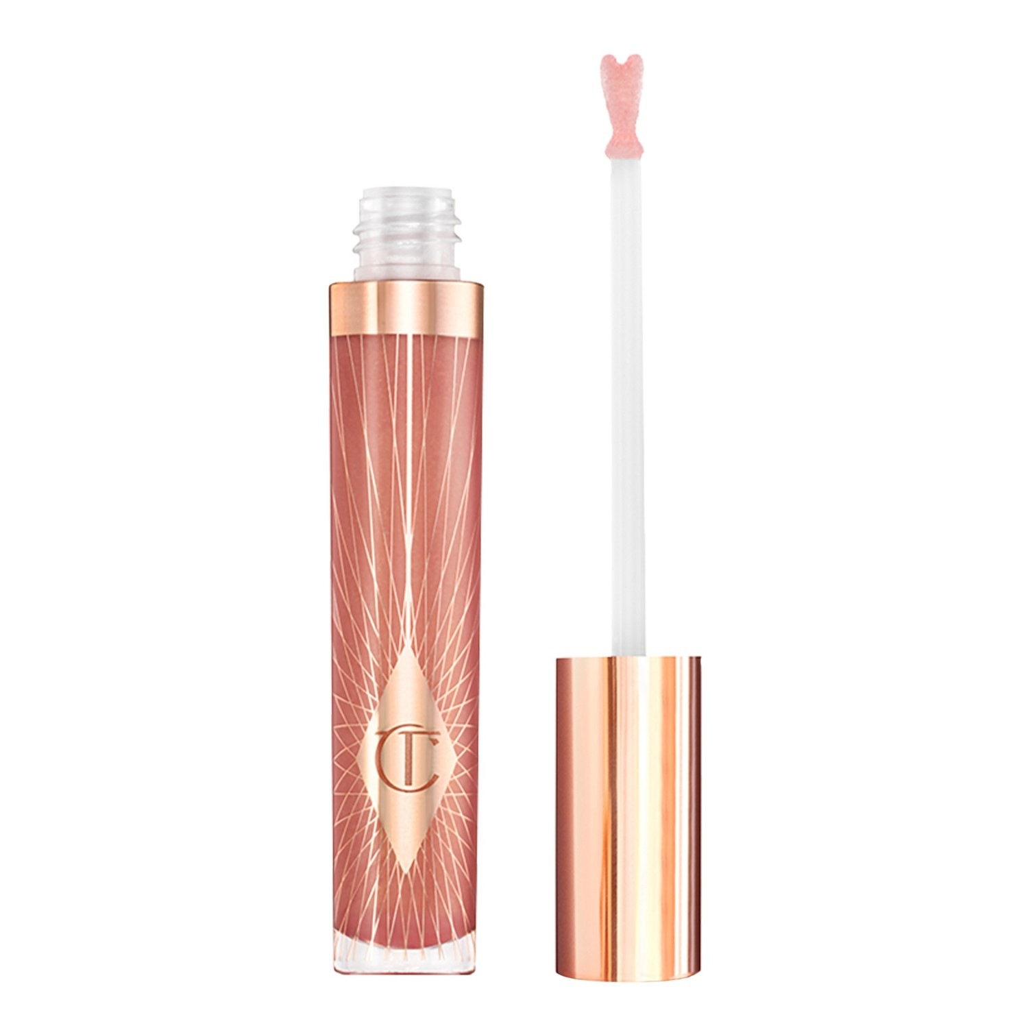 

Блеск для губ collagen lip bath Charlotte Tilbury, rosy glow, объем 7.9 мл