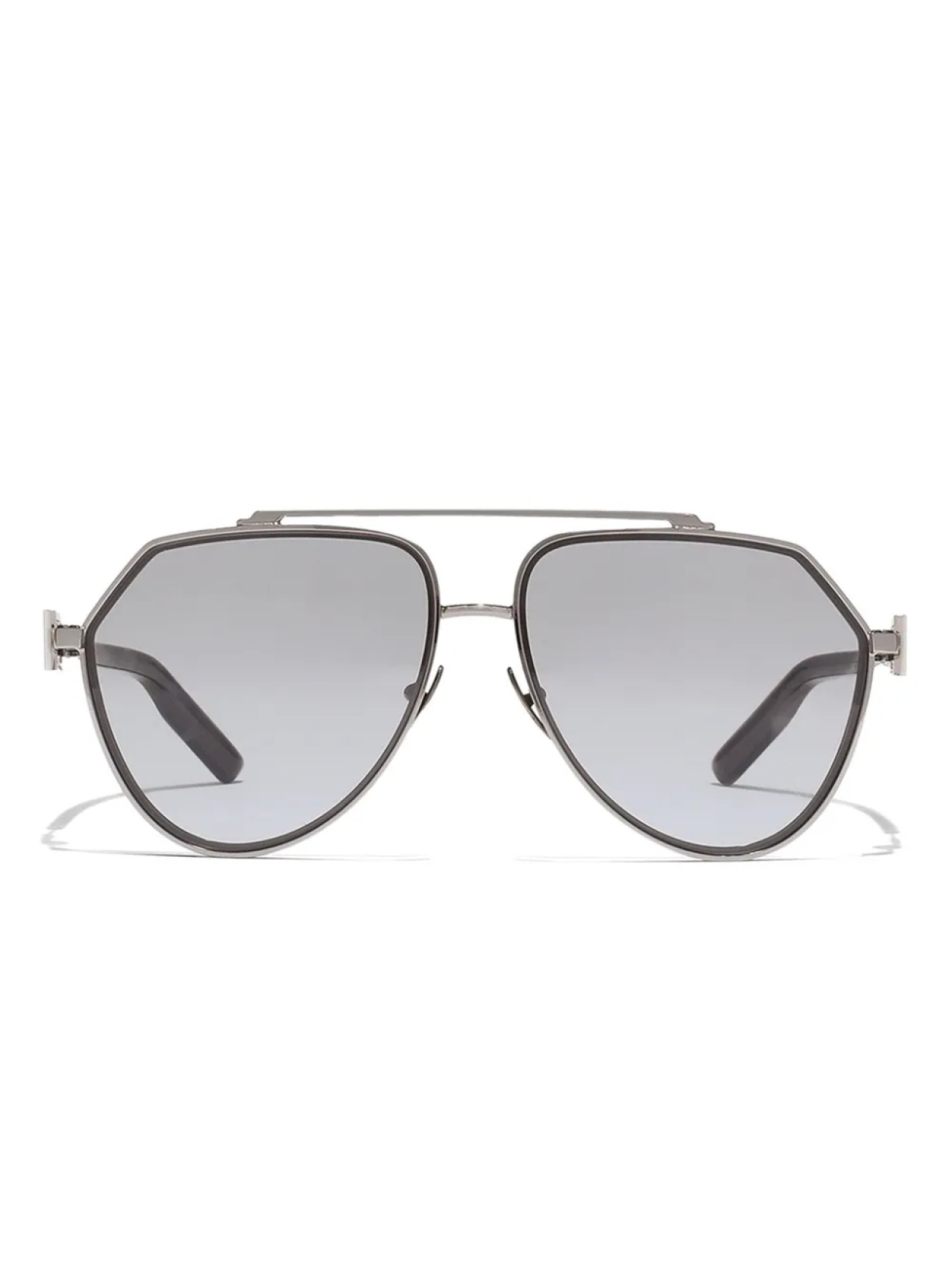 

Солнцезащитные очки в оправе «пилот» Dolce & Gabbana Eyewear, серый