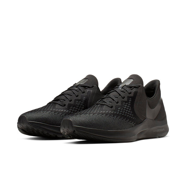 Кроссовки air zoom winflo 6 Nike, черный — фото 3