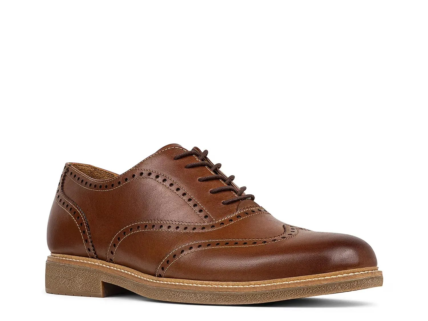 

Кожаные оксфорды Keelan Wingtip Donald J. Pliner, Whiskey Leather