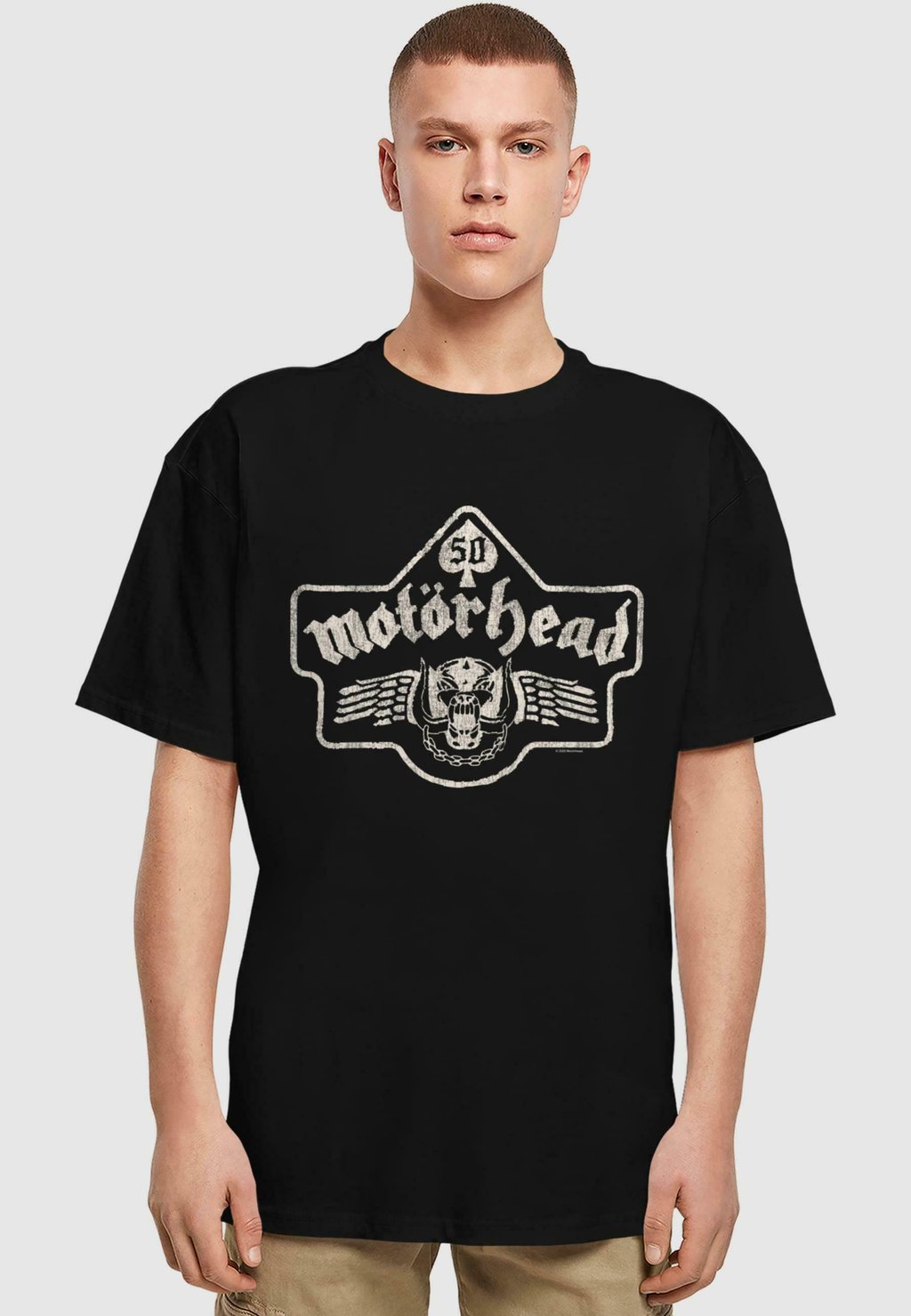 

Футболка с принтом MOTORHEAD Merchcode, черный
