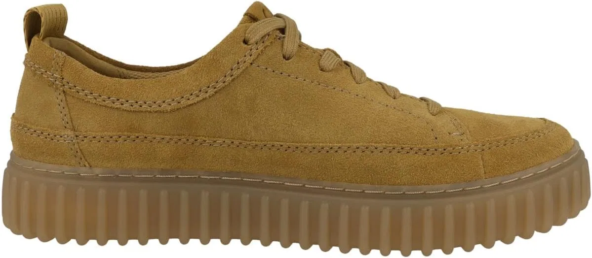КРОССОВКИ Clarks Originals унисекс Torhill LaceSHOE, Ochre Suede — фото 3