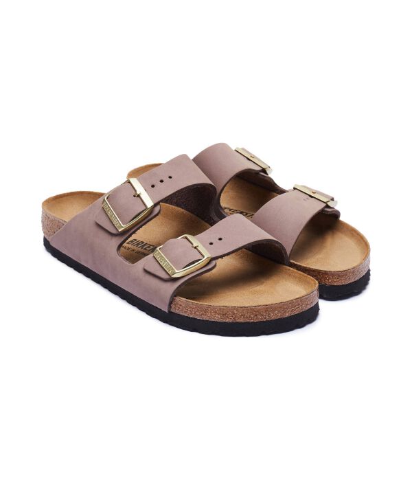 Кожаные тапочки Аризона Ленб Birkenstock, фиолетовый — фото 3