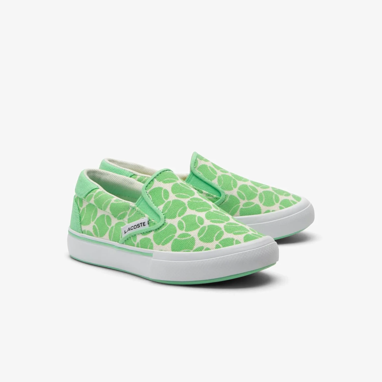 Детские кроссовки Lacoste Gazon, зеленый/синий — фото 3