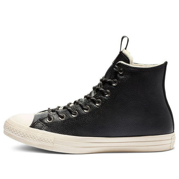

Кроссовки chuck taylor all star hi leather 'black' Converse, черный