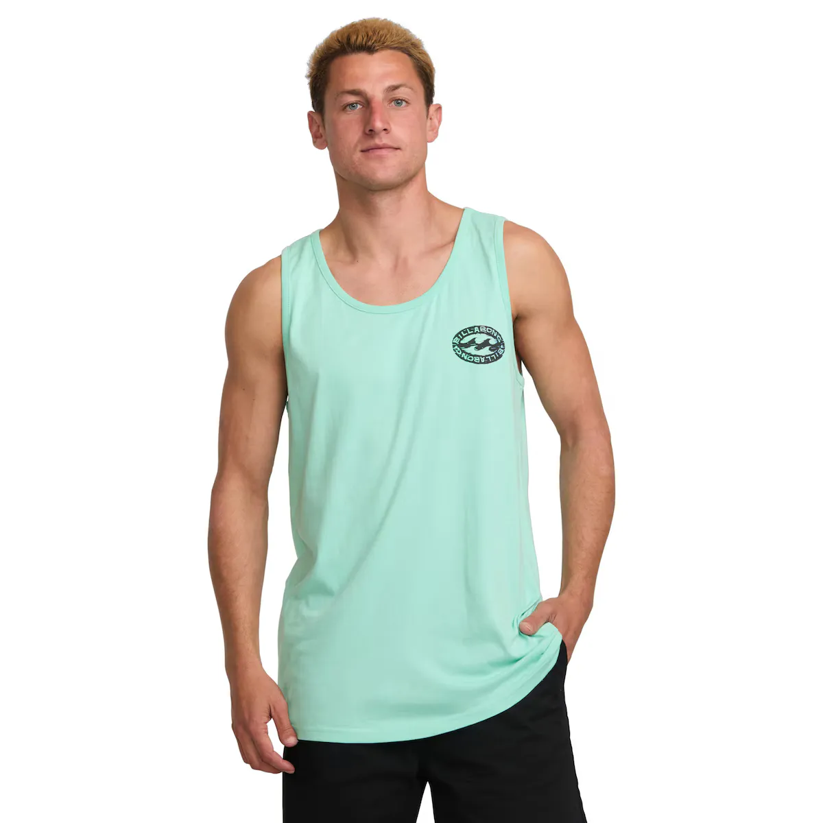 

Мужская футболка Premium Billabong с эластичной волной, синий