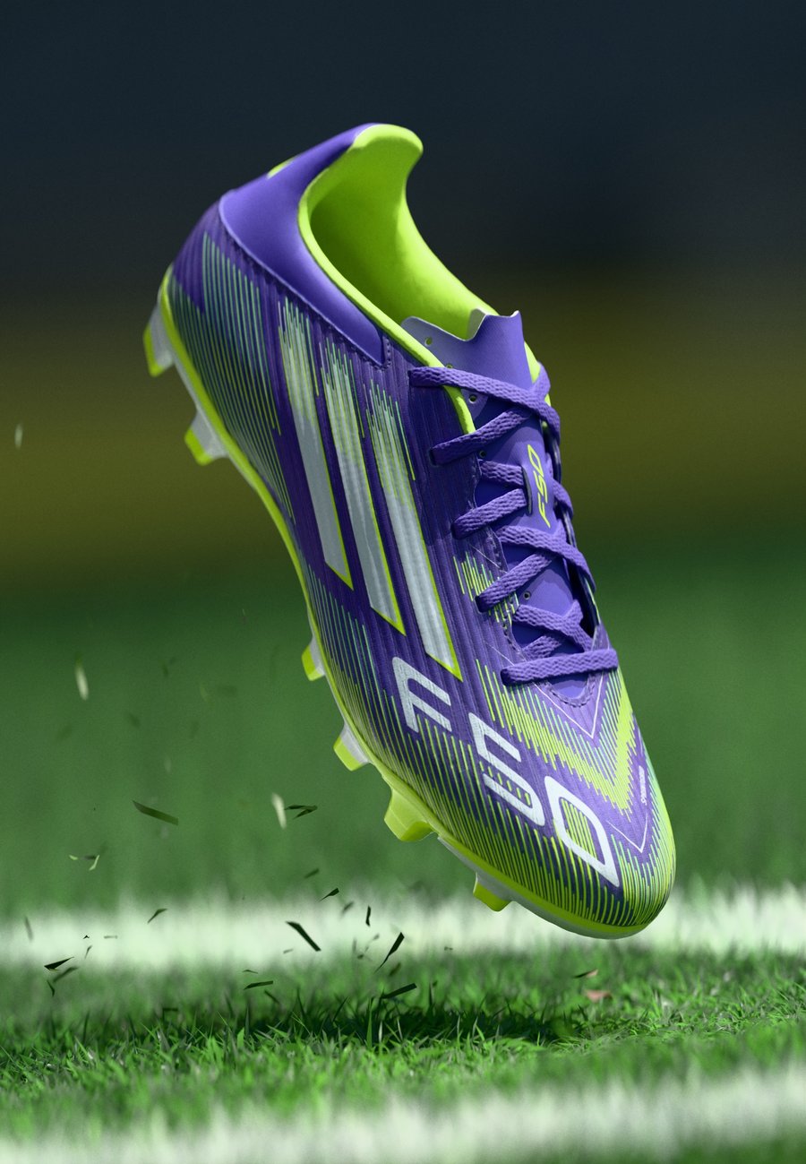 

Кроссовки Adidas Performance F50 CLUB FIRM GROUND / MULTI GROUND FOOTBALL BOOTS, Purple Rush/Footwear White/Lucid Lemon/Purple