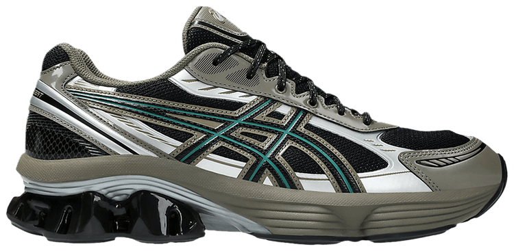 

Кроссовки ASICS Gel Kinetic Fluent 'Black Dark Taupe', серый
