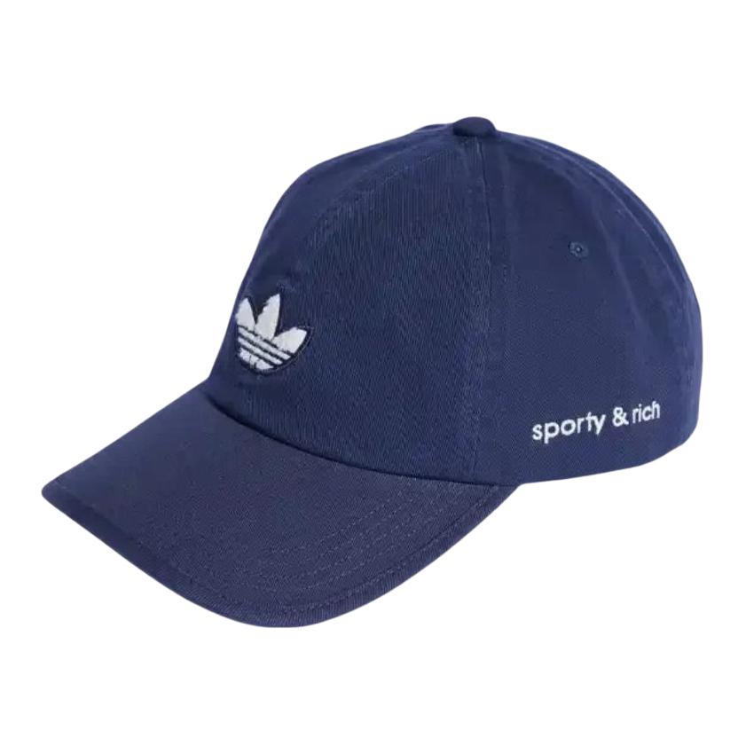 

Adidas Бейсболка унисекс синяя, Blue