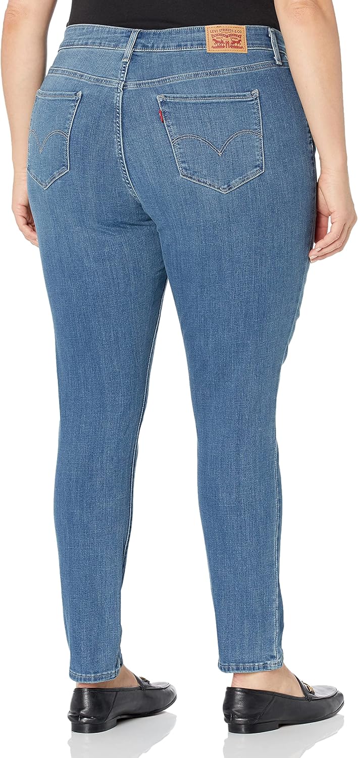 Женские узкие джинсы Levi's 711 (также доступны в размере Plus), Heathers - Medium Indigo — фото 2