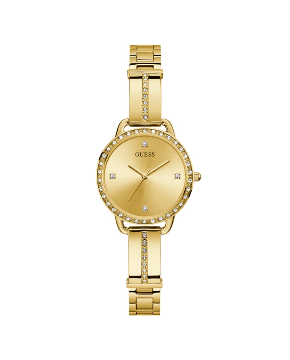 

Женские часы Bellini GW0022L2 со стальным и золотым ремешком Guess, золотой