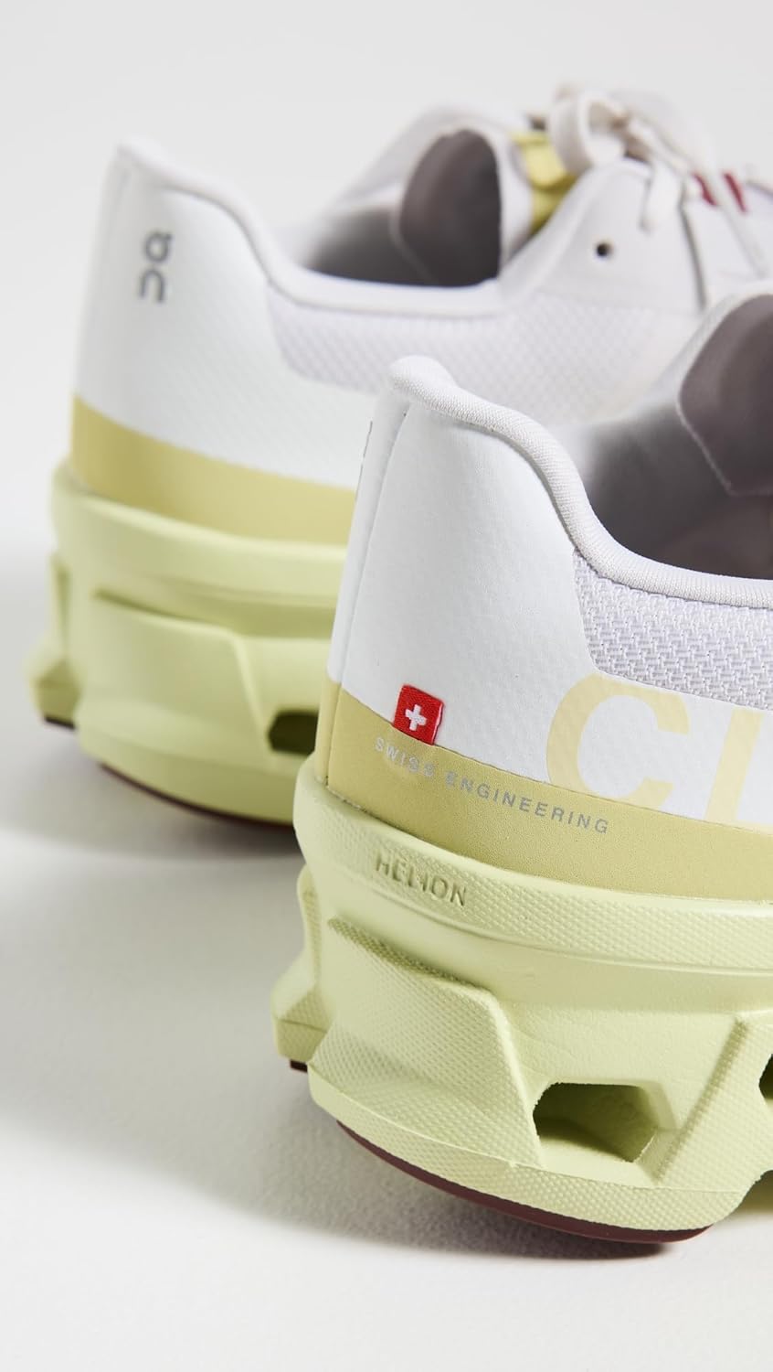 Кроссовки On Damen Cloudmonster Sneaker, Frost/Acacia — фото 3