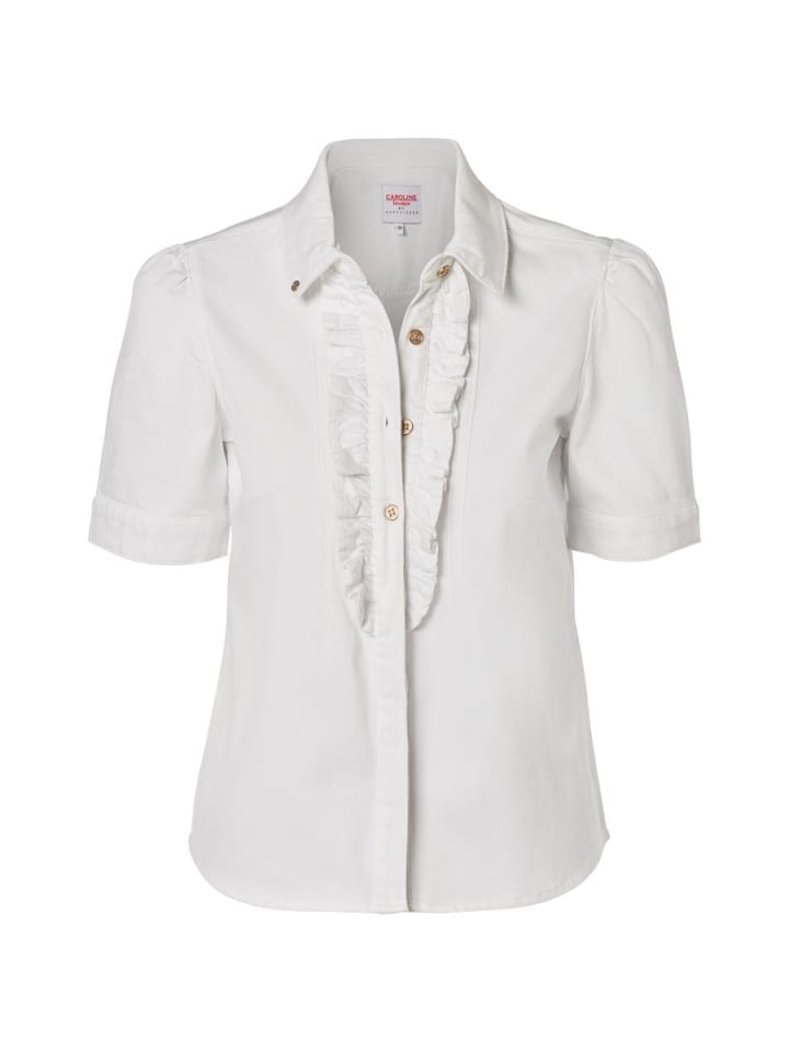 

Mart Visser Джинсовая блузка Caroline Tensen Brighton белого цвета