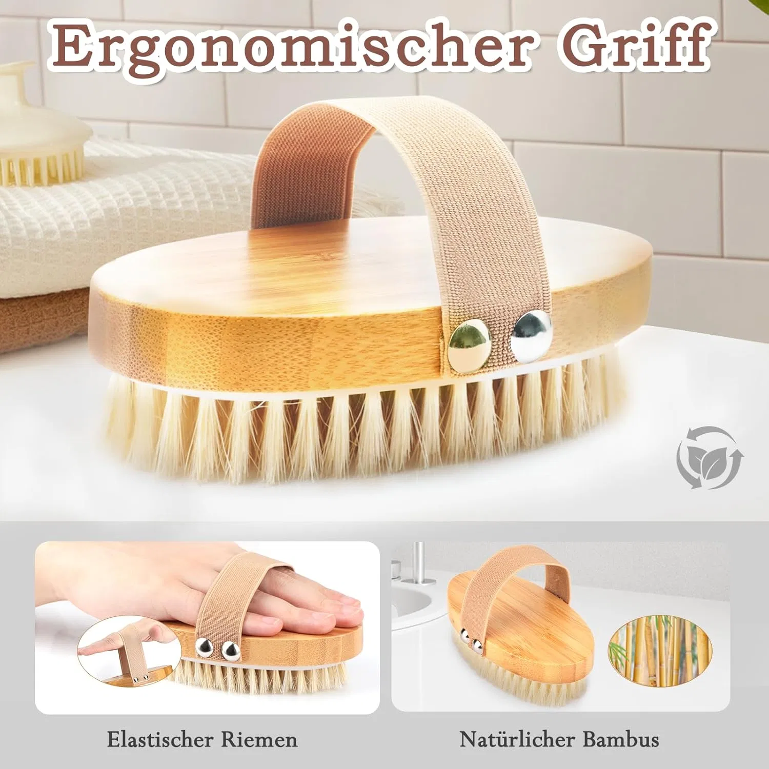 Набор щеток для сухого массажа от FREATECH Freatech, Wood And Natural Wood — фото 2