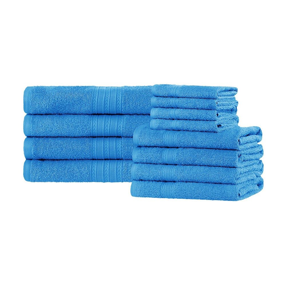 

Набор однотонных полотенец SUPERIOR из хлопка, 12 шт., цвет Astor Blue