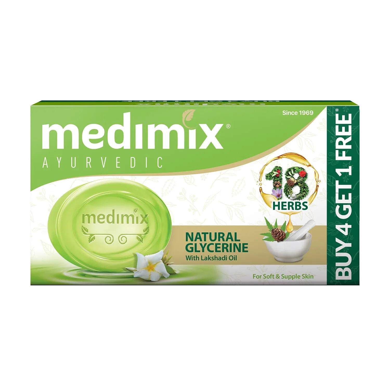 Аюрведическое натуральное глицериновое мыло Medimix Medimix