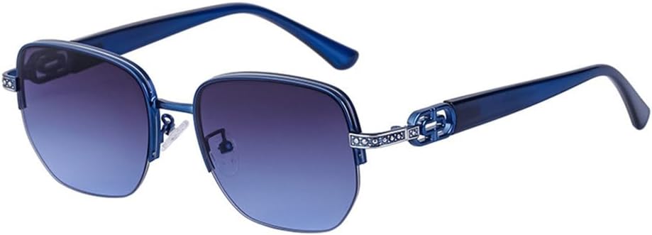 

Солнцезащитные очки для женщин 2027 года, металлическая полуободковая оправа с градиентным цветом, для активного отдыха и путешествий, мужские солнцезащитные очки MTZJH, 8