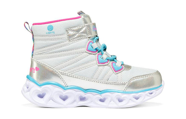 Кроссовки sweetheart lights 'white silver blue' Skechers, белый — фото 2