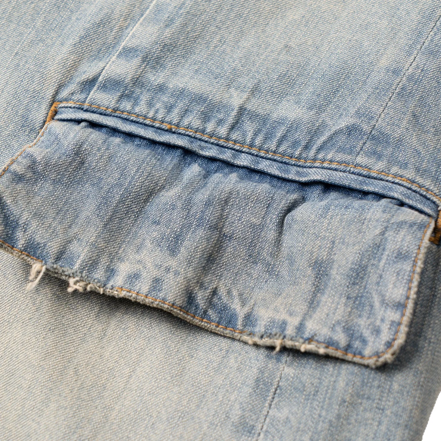 Женский пиджак для делового костюма Regular Fit Balenciaga, Washed Blue — фото 4