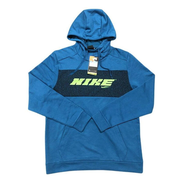 

Толстовка Nike AS M NK Dry HD PO FLC SC ENERG Green ABYSS, зеленый