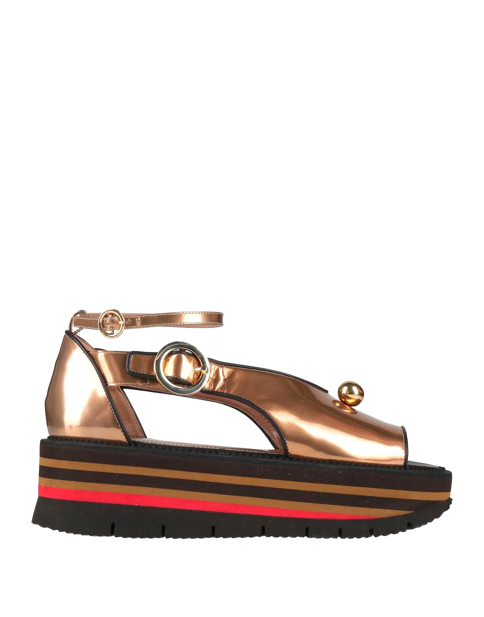 Сандалии Pollini, медный