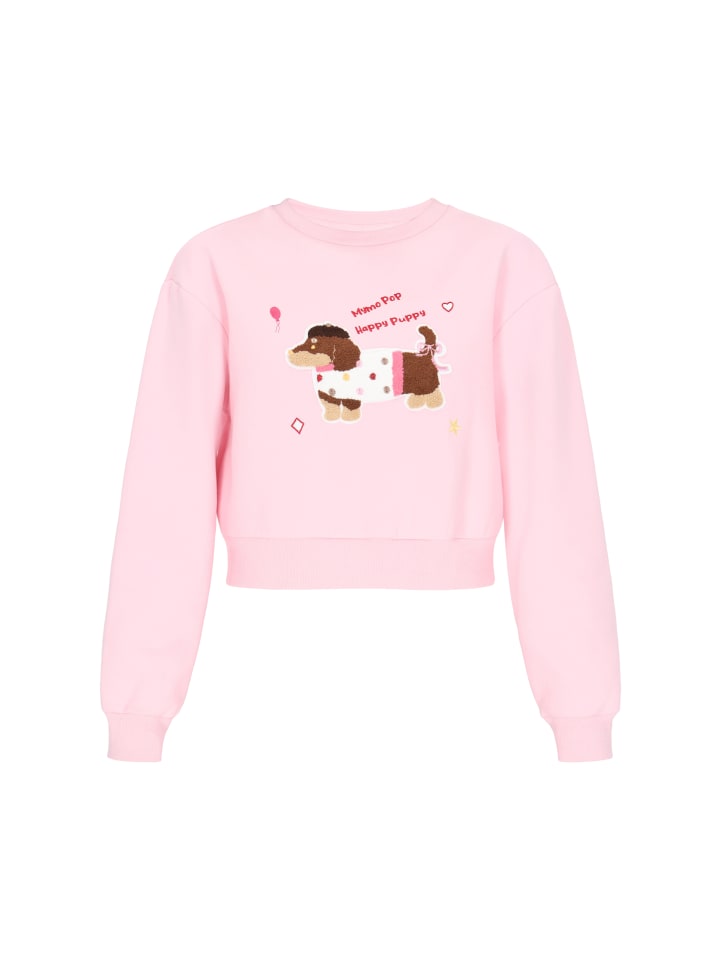 

MyMo Женская толстовка светло-розового цвета