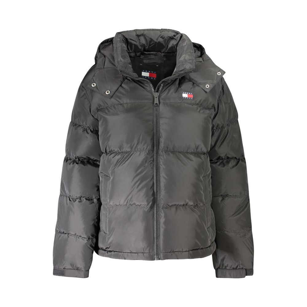 

Черная женская куртка из полиэстера Tommy Hilfiger