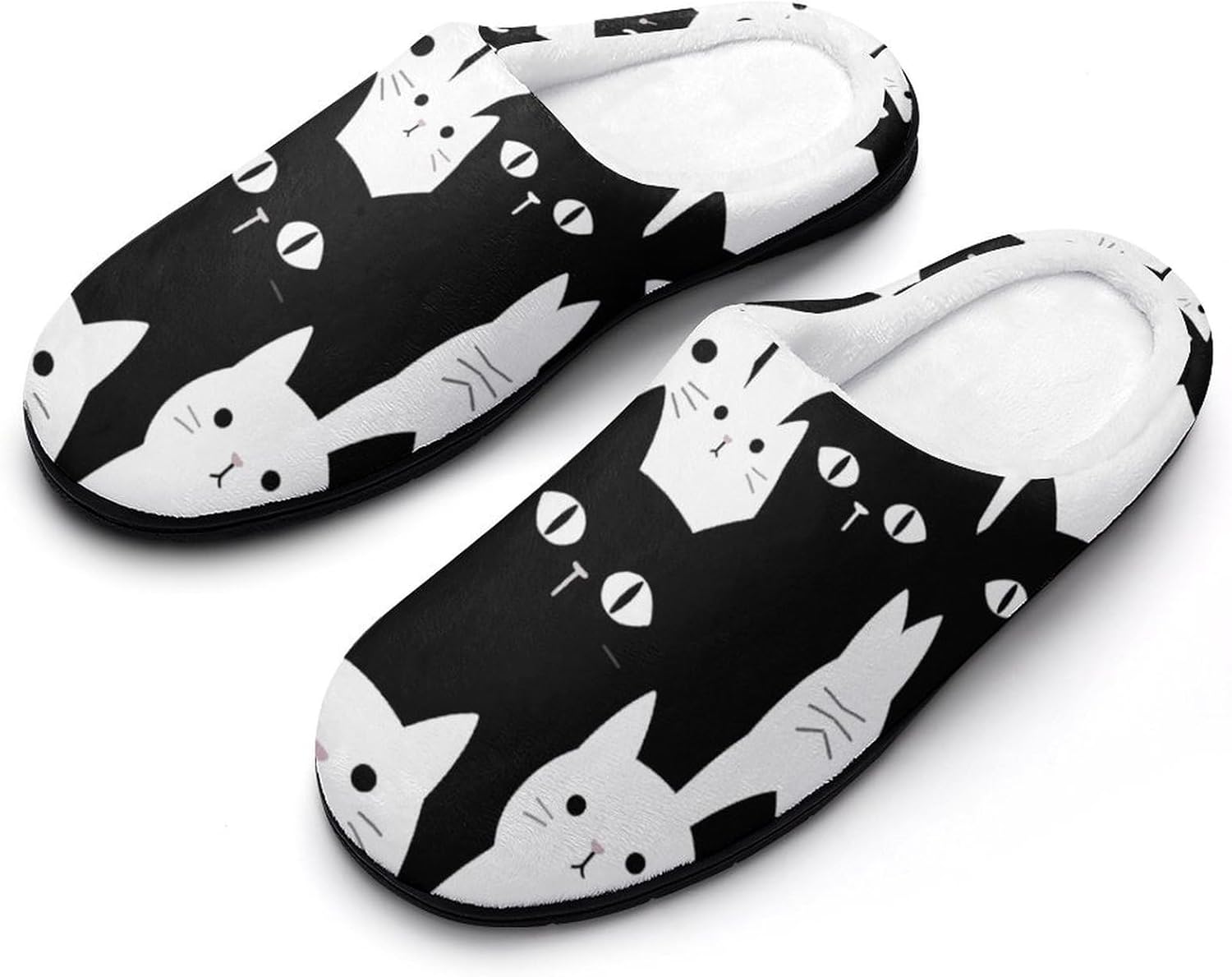 

Мужские хлопковые тапочки для баскетбола с яркими пятнами, для дома и улицы, теплые, уютные, мягкие, с противоскользящей подошвой Daihanle, белый