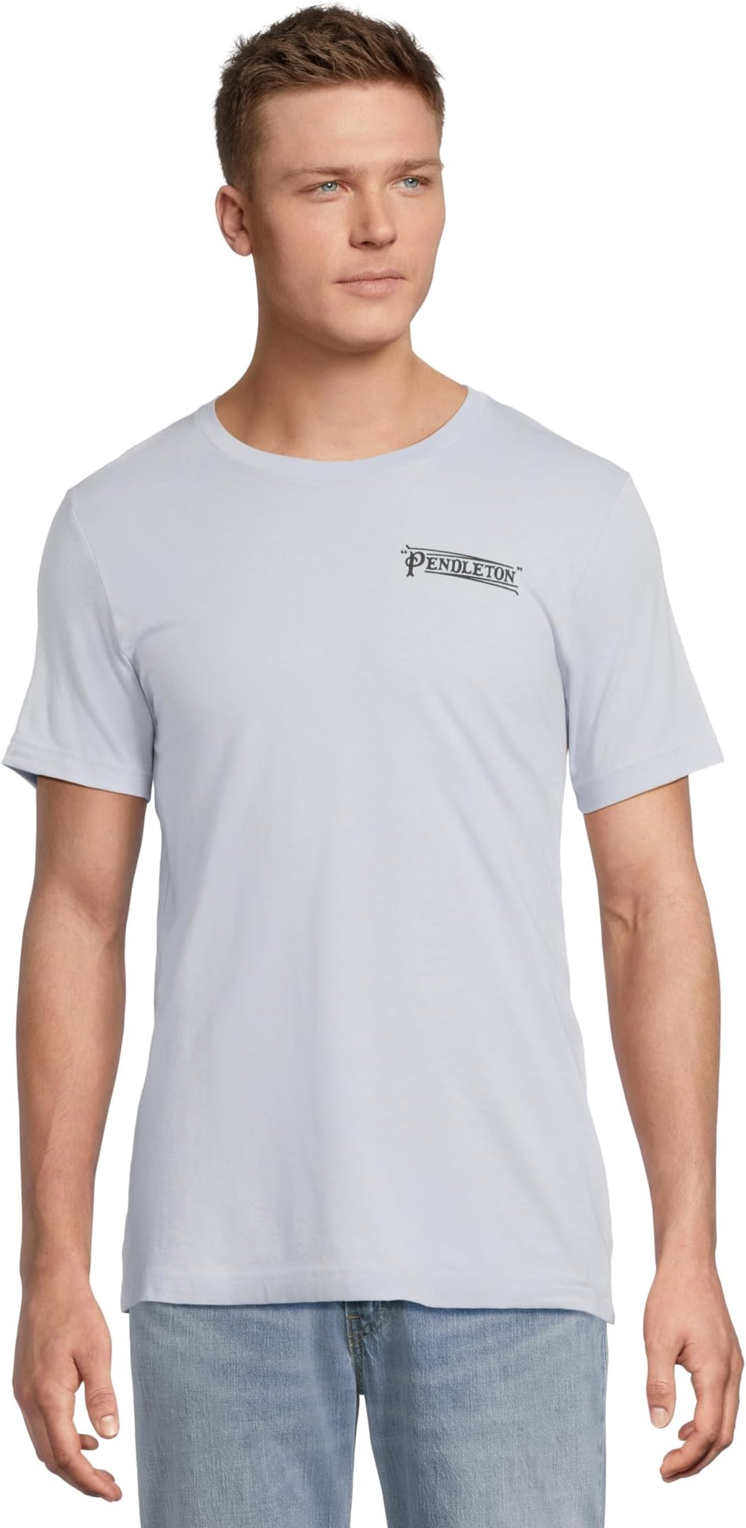 

Футболка Pendleton Oregon Graphic Tee, цвет Light Blue/Gold