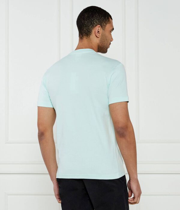 Футболка Calvin Klein Slim Fit, бирюзовый — фото 3