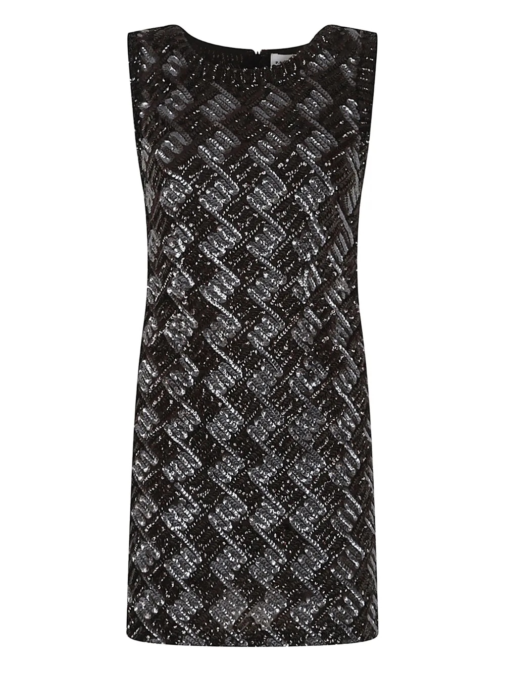 

Платье мини с пайетками P.A.R.O.S.H., черный
