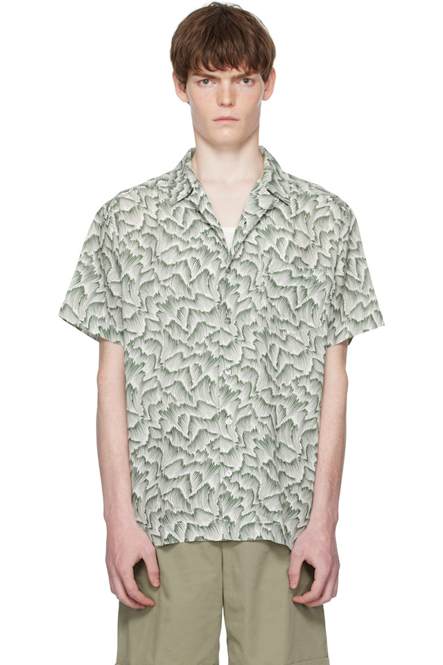 

Рубашка Roy A.P.C., зеленый