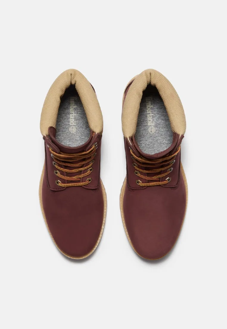 Мужские ботинки Timberland Premium 6-Inch водонепроницаемые, бордовый — фото 2