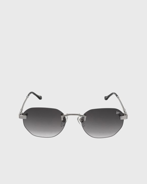 

Солнцезащитные очки Vintage Frames Detroit Player Drill Mount 24Kt White Gold, цвет white gold/black gradient